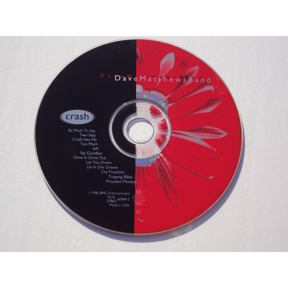 Dave Matthews Band – Crash CD 1996 RCA Alt Rock Pop Made in USA